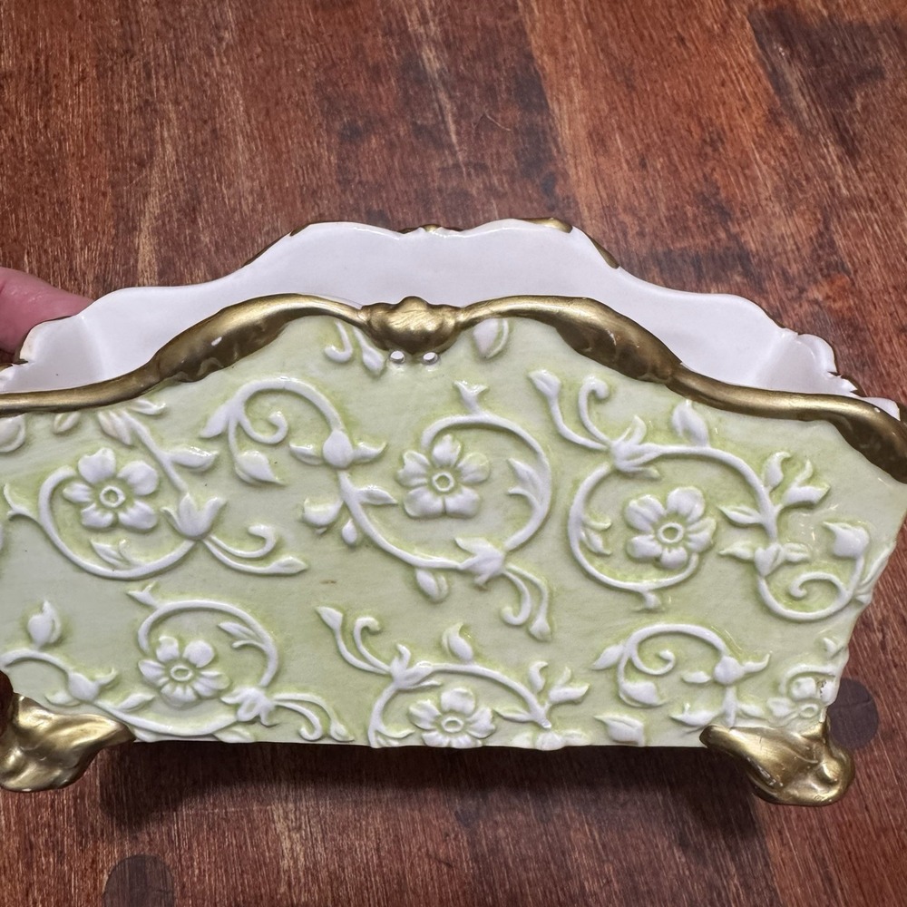 Lady Jayne LTD Rectangular Ceramic  Planter/Trinket‎ Holder-Handcrafted in China